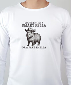 You're Either A Smart Fella Or A Fart Smella Sweatshirt , T-shirt , Hoodie , Long Sleeve T-shirt