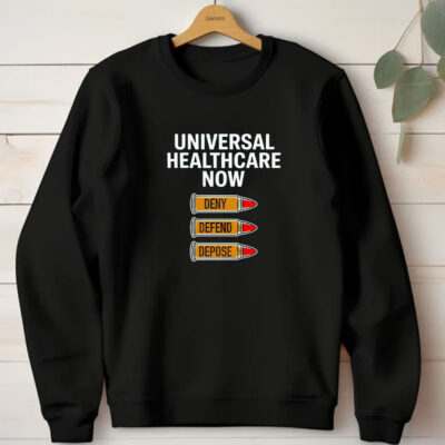 2024 Luigi Mangione Universal Healthcare Now Deny Defend Depose T-shirts