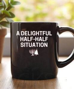 A Delightful Half-Half Situation Mug1