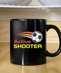 Active Shooter Soccer Ball Mugv