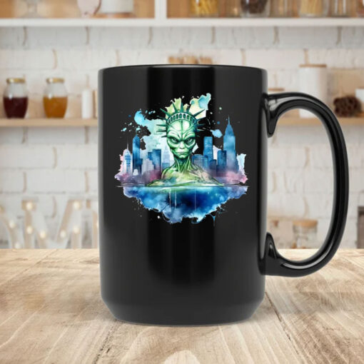 Alien New Jersey UFO Mug Coffee