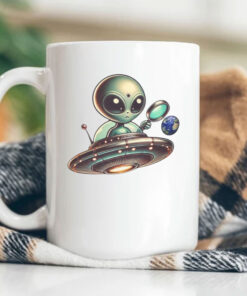 Alien Spaceship Mug Coffee