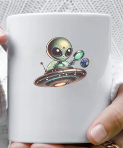 Alien Spaceship Mug Coffee