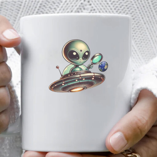 Alien Spaceship Mug Coffee