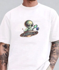 Alien Spaceship T-Shirts