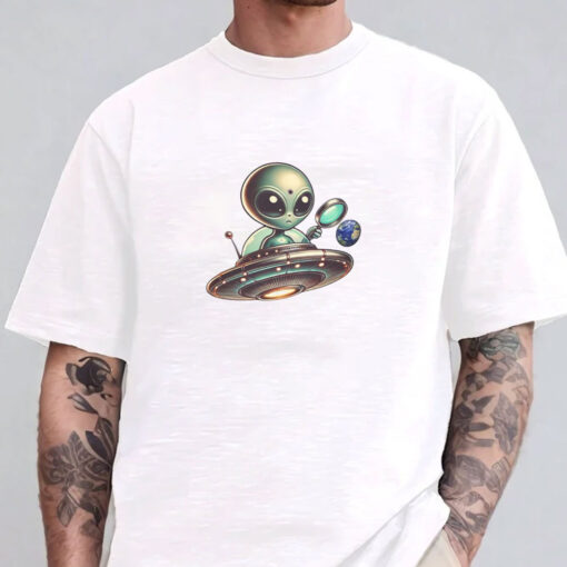 Alien Spaceship T-Shirts