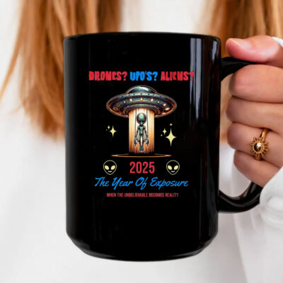 Aliens UFOs Drones NJ Mug Coffee