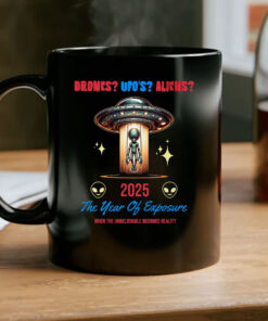 Aliens UFOs Drones NJ Mug Coffee