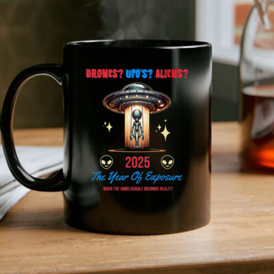 Aliens UFOs Drones NJ Mug Coffee