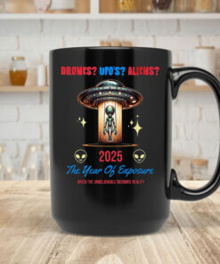 Aliens UFOs Drones NJ Mug Coffee