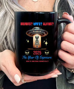 Aliens UFOs Drones NJ Mug Coffee