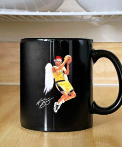 Angel Kobe christmas signature Mug Coffee