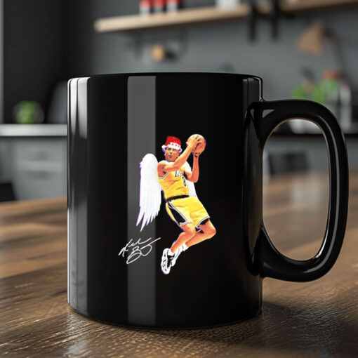 Angel Kobe christmas signature Mug Coffee