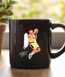 Angel Kobe christmas signature Mug Coffee