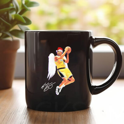 Angel Kobe christmas signature Mug Coffee