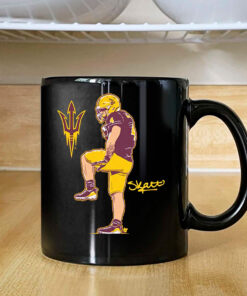 Arizona State Football Cam Skattebo Superstar Pose Mug