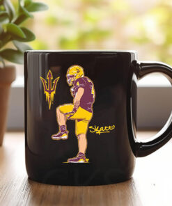 Arizona State Football Cam Skattebo Superstar Pose Mug1