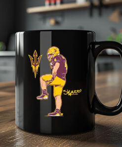 Arizona State Football Cam Skattebo Superstar Pose Mug2