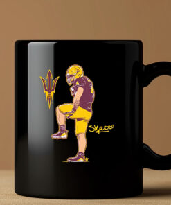 Arizona State Football Cam Skattebo Superstar Pose Mug3