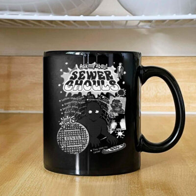 Ask Me About Sneaky Sewer Ghouls by @ArcaneBullshit Mug Coffee