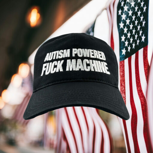 Autism Powered Fuck Machine Hat