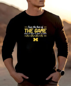 Back-to-Back-to-Back-to-Back In The Game T-Shirt 20242