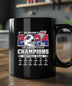 Bills 2024 5th Straight AFC East Division Champions Mug2