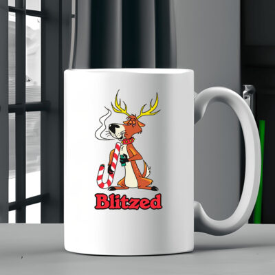 Blitzed Reindeer Mug 20242