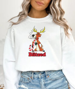 Blitzed Reindeer T-Shirt 20241