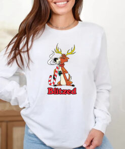 Blitzed Reindeer T-Shirt 20242