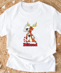 Blitzed Reindeer T-Shirt 20243