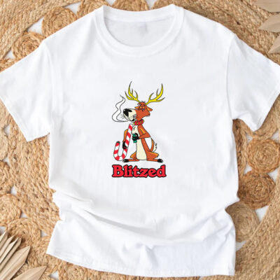 Blitzed Reindeer T-Shirt 20243