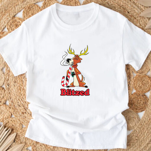 Blitzed Reindeer T-Shirt 20243