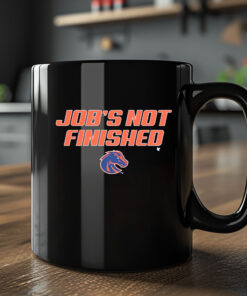 Boise State Job's Not Finished Mug 20242