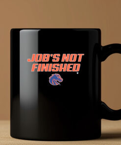 Boise State Job's Not Finished Mug 20243