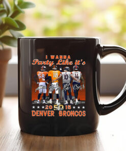 Broncos Miller Manning Nix Sutton I Wanna Party Like It’s 2015 Mug1