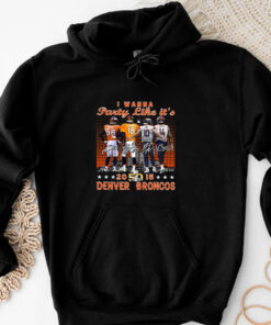 Broncos Miller Manning Nix Sutton I Wanna Party Like It’s 2015 T-Shirt3