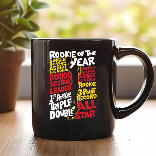 Caitlin Clark Rookie Of The Year Things Indiana Fever Mug1