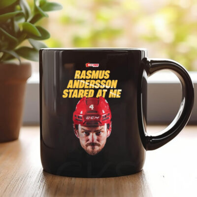 Calgaryflames Rasmus Andersson Stared At Me Mug 20241