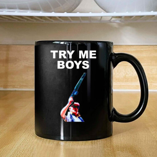 Carl Niehaus Try Me Boys Mug Coffee