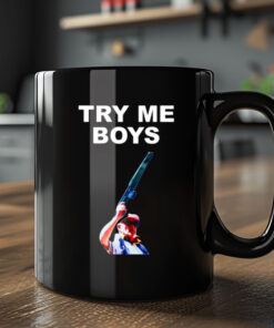 Carl Niehaus Try Me Boys Mug Coffee