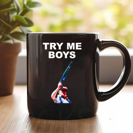 Carl Niehaus Try Me Boys Mug Coffee