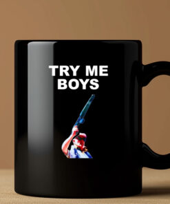 Carl Niehaus Try Me Boys Mug Coffee