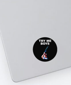 Carl Niehaus Try Me Boys Stickers