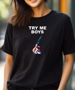 Carl Niehaus Try Me Boys T-Shirts