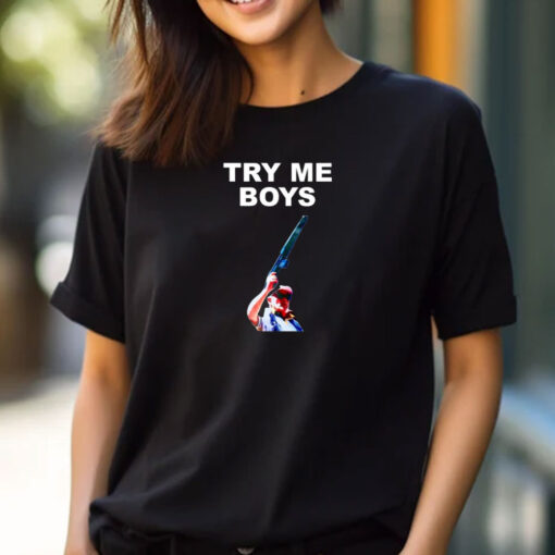 Carl Niehaus Try Me Boys T-Shirts