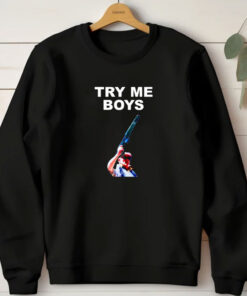 Carl Niehaus Try Me Boys T-Shirts