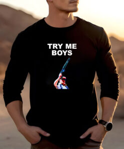 Carl Niehaus Try Me Boys T-Shirts