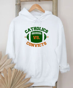 Catholics Vs Convicts Football Logo T-shirts