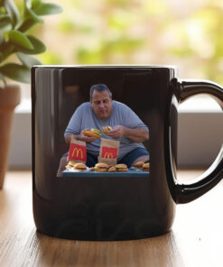 Chris Christie Fries Fast Food Mug Coffee